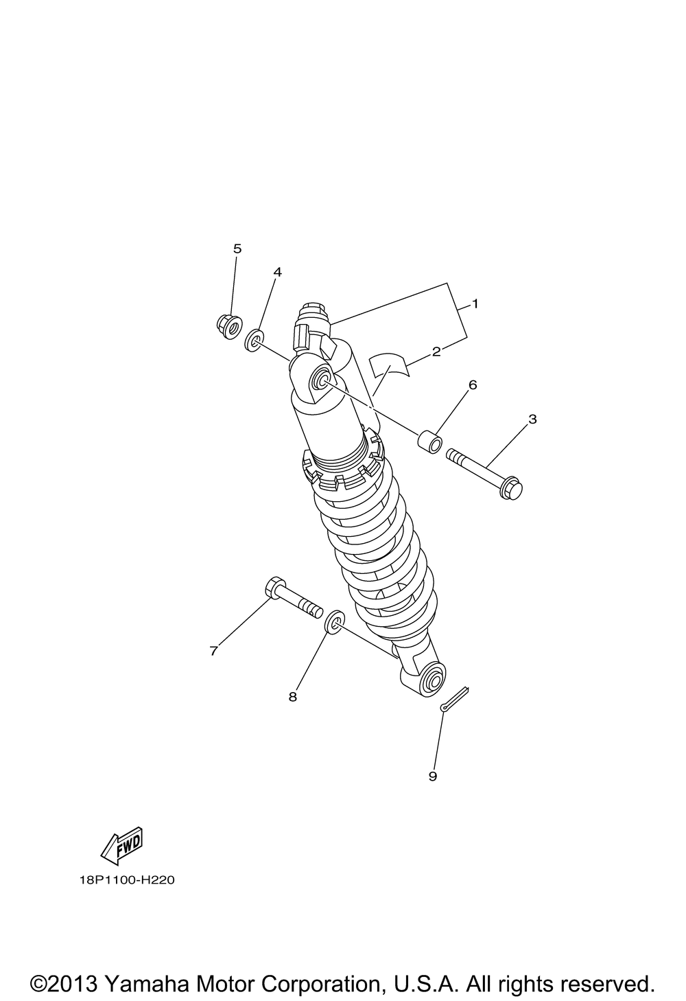 Rear suspension