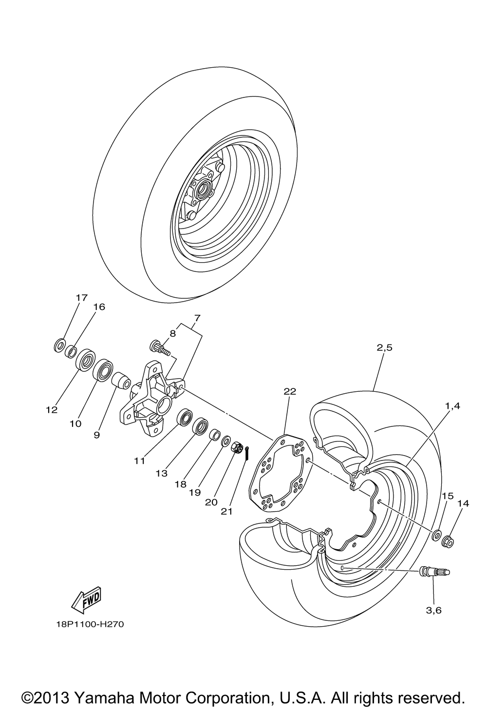 Front wheel