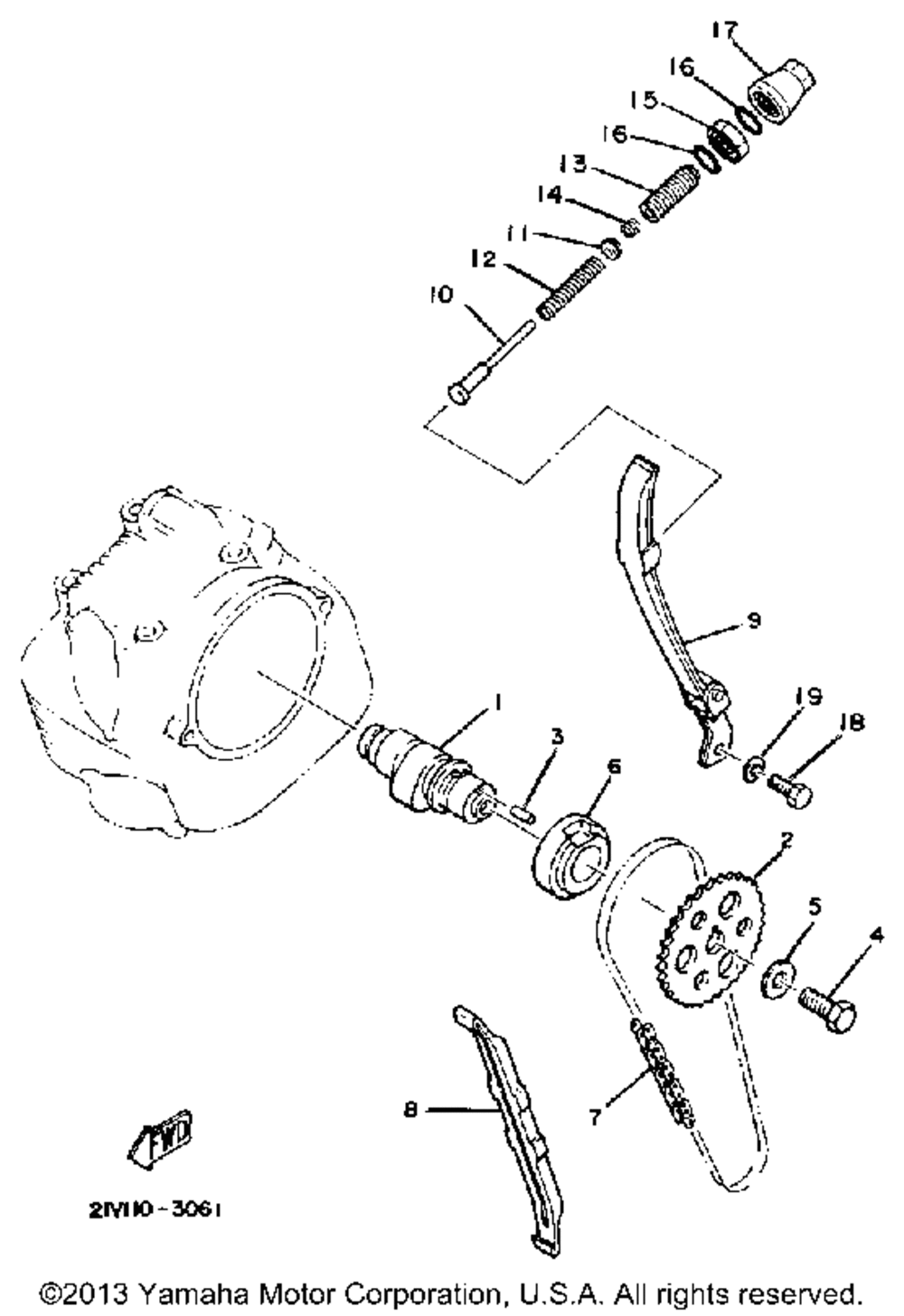 Camshaft chain