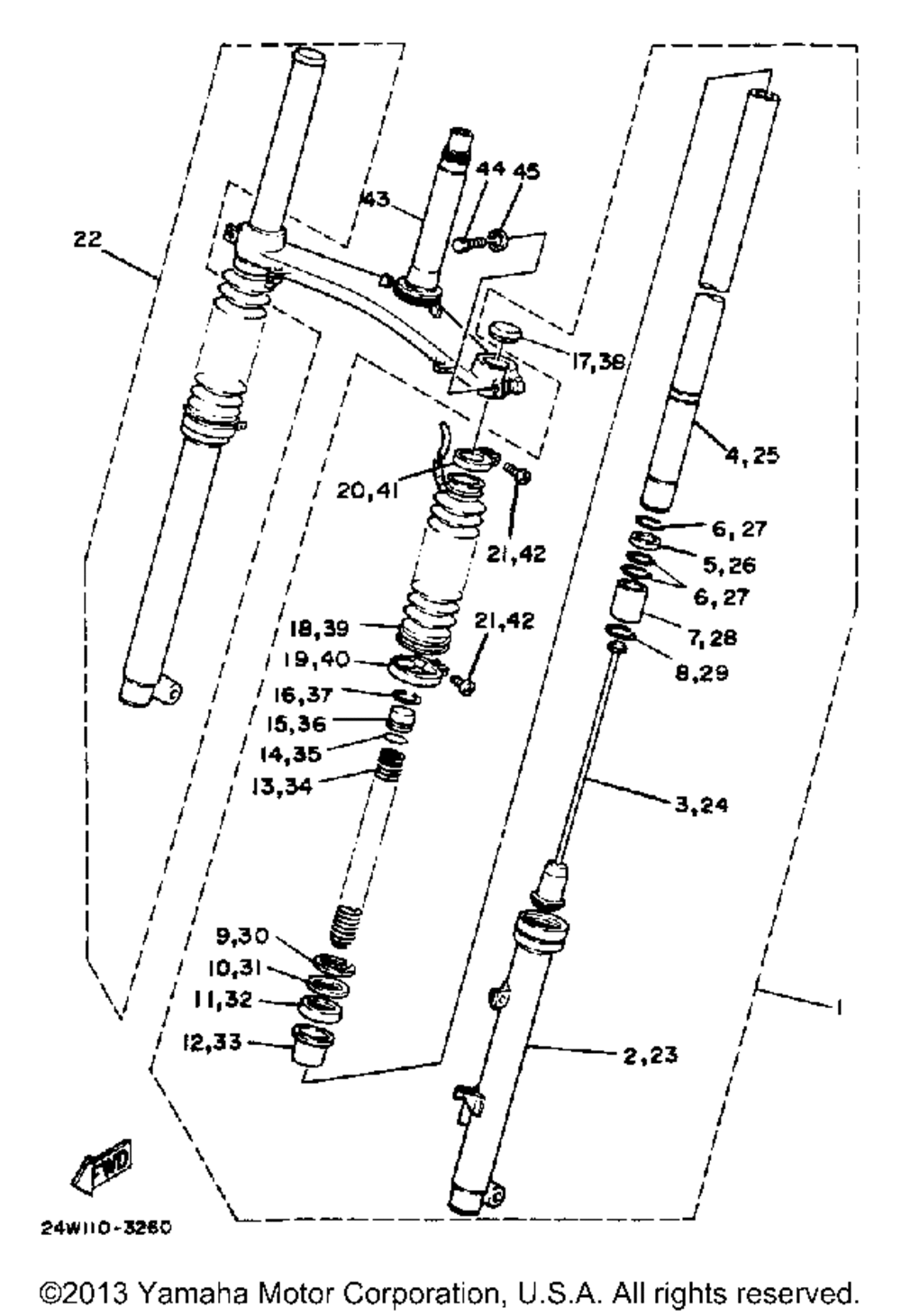 Front fork