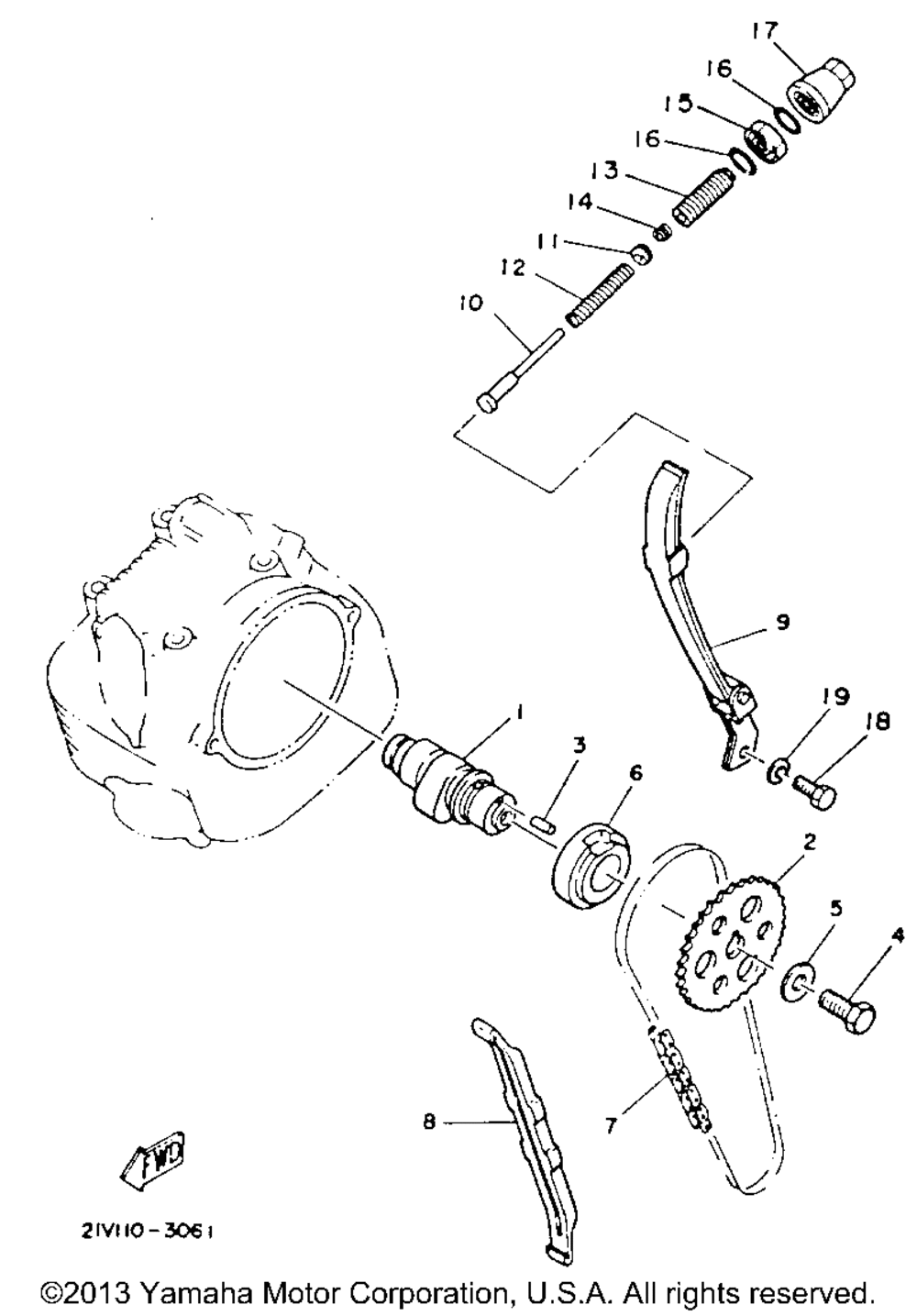 Camshaft - chain