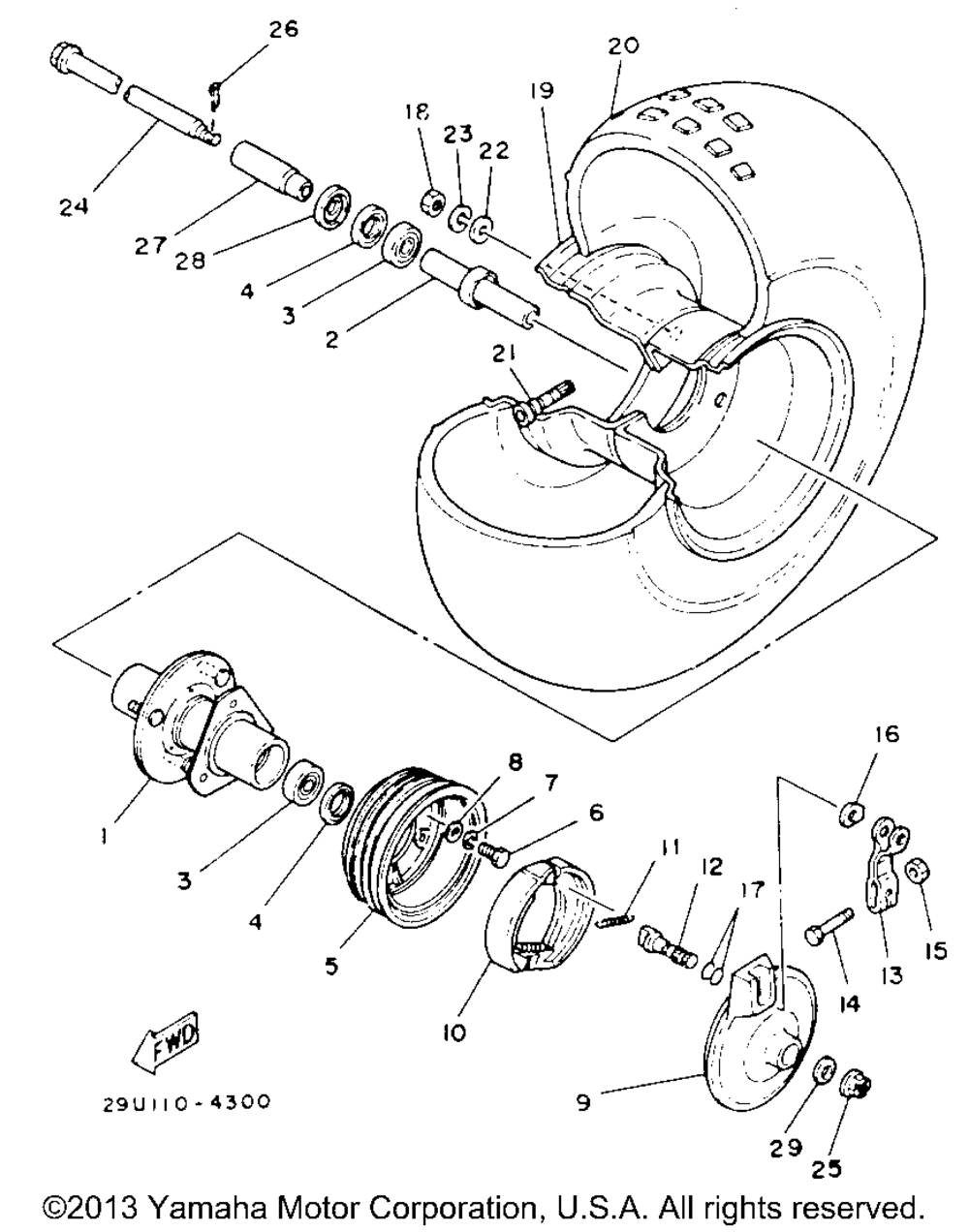 Front wheel