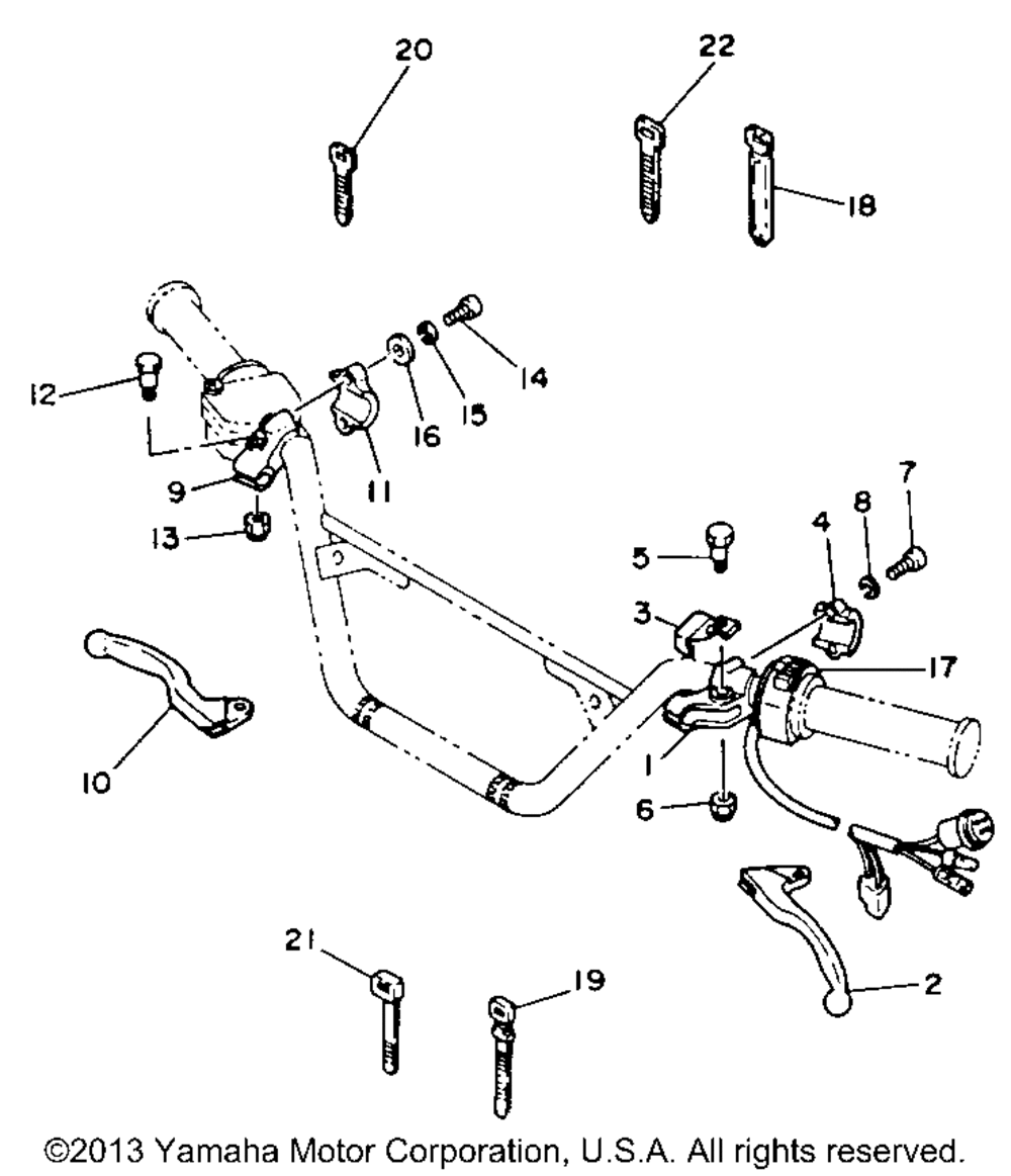 Handle switch - lever