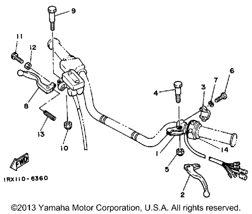 Handle switch-lever