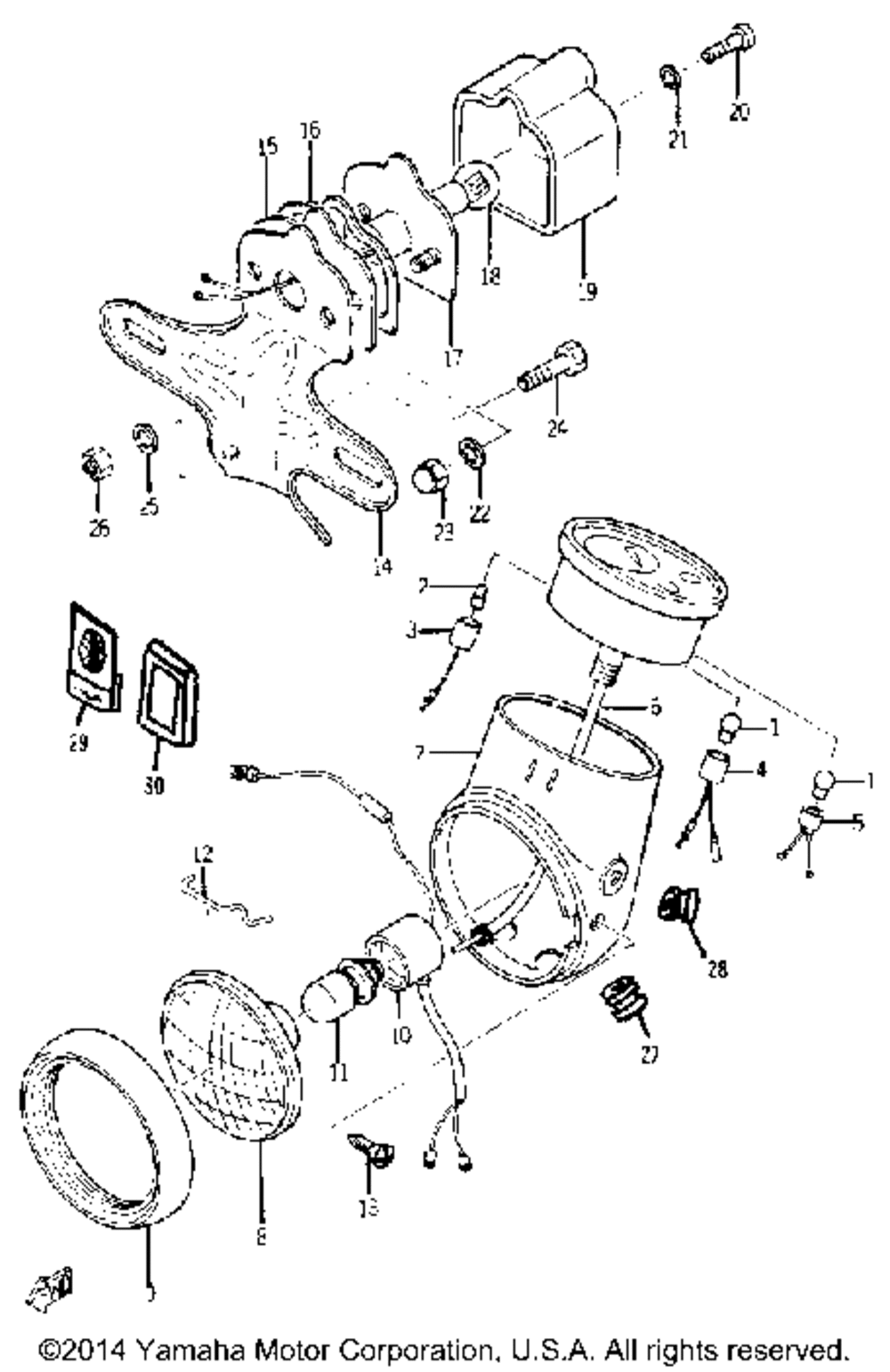 Headlight - taillight