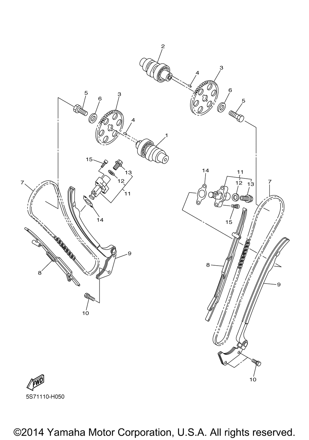 Camshaft chain