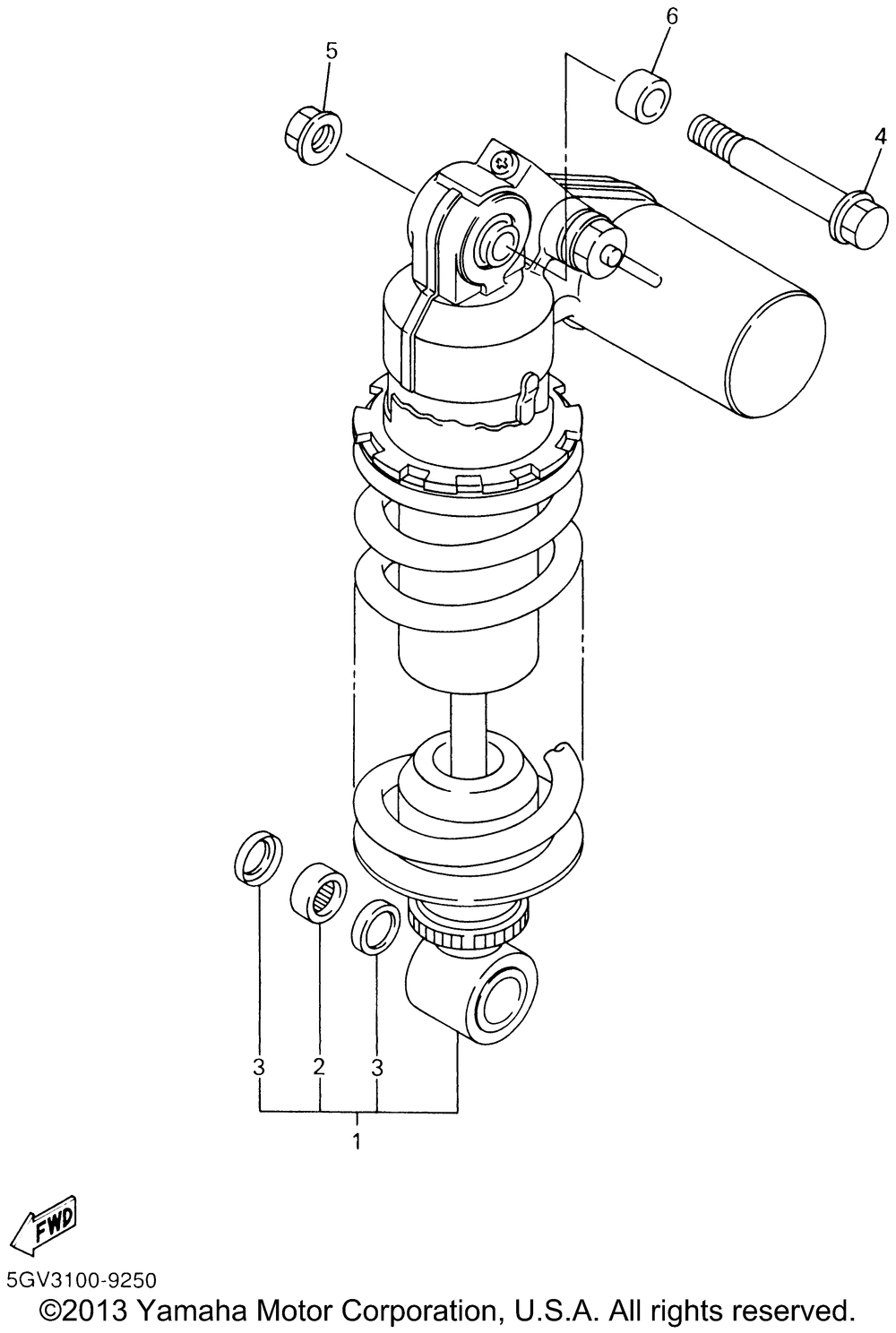 Rear suspension