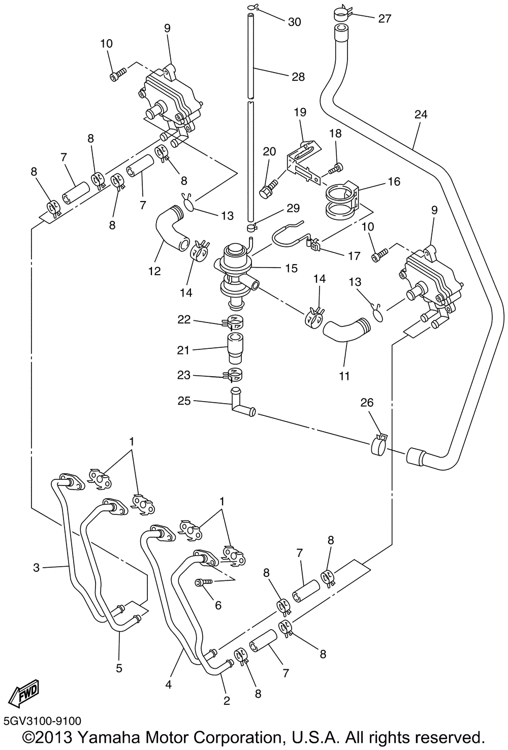 Air induction system