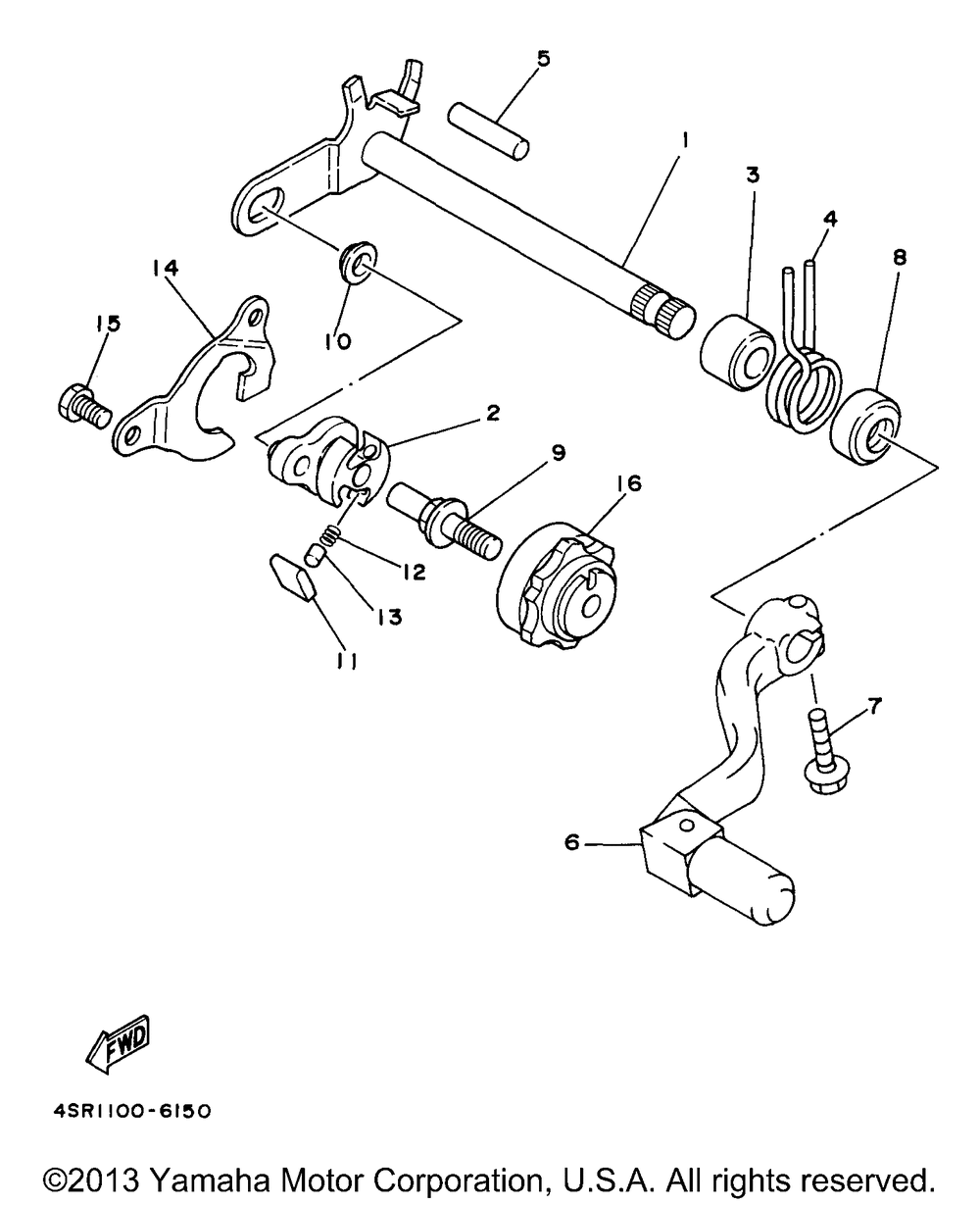 Shift shaft