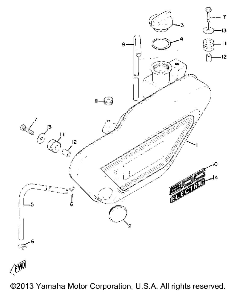 Oil tank