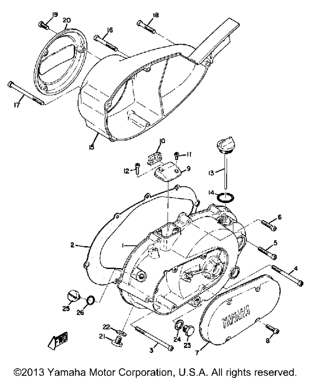 Crankcase cover