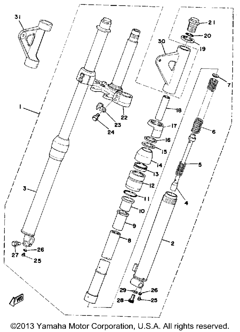 Front fork