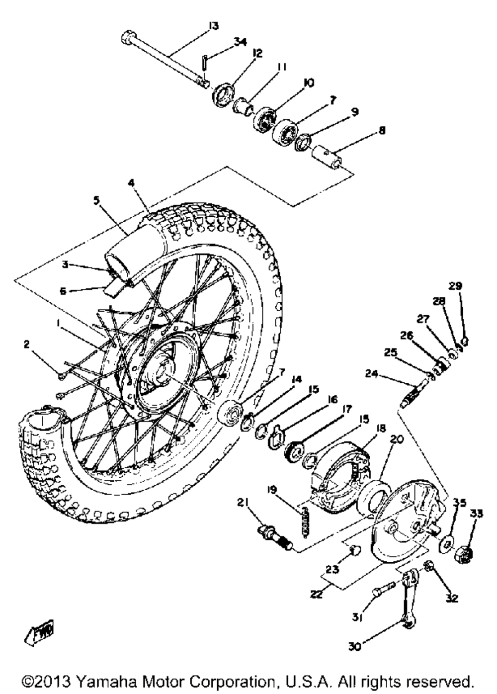 Front wheel