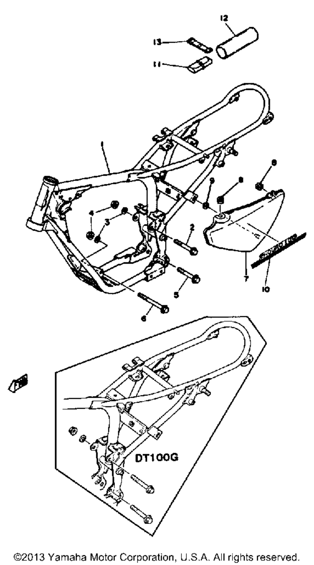 Frame side cover