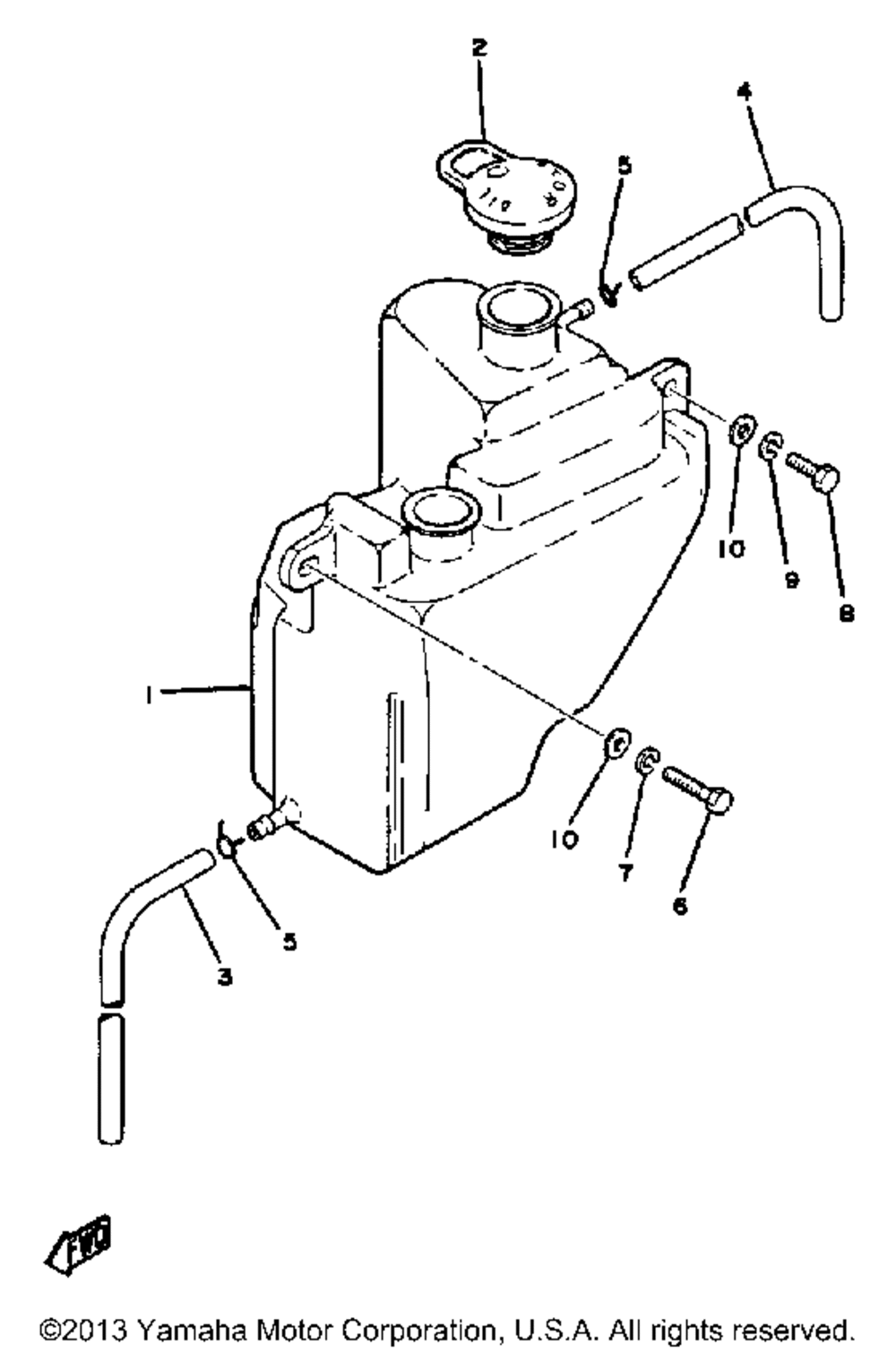 Oil tank