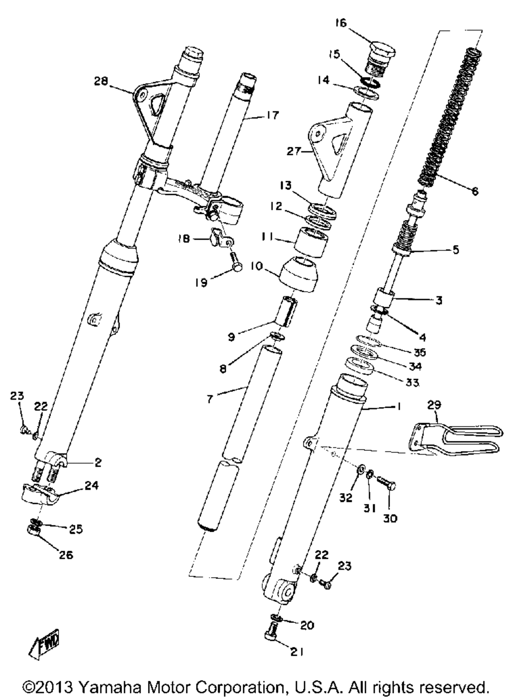 Front fork