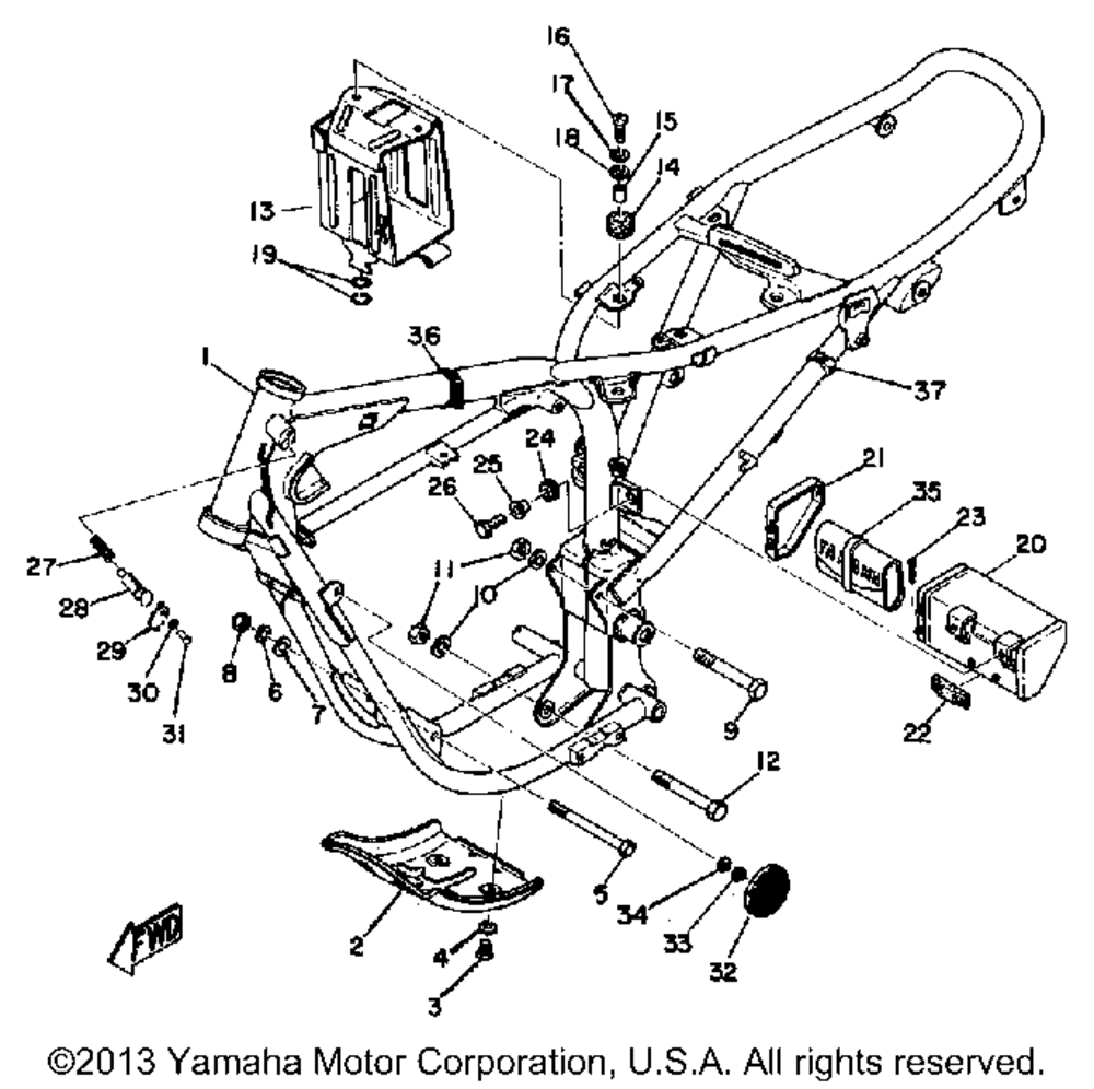 Frame - side cover