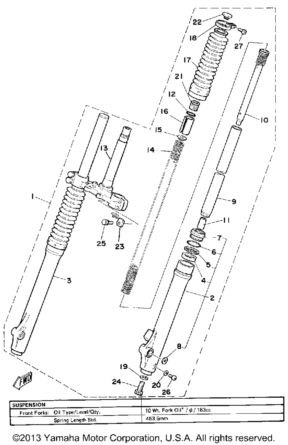 Front fork