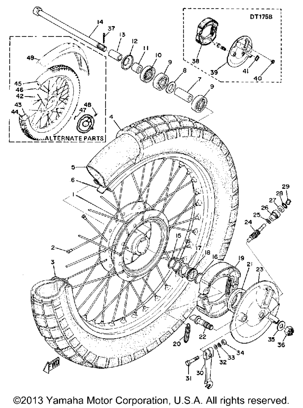 Front wheel