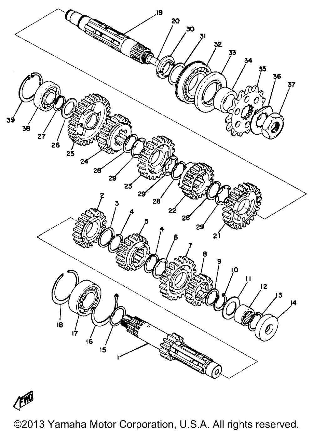 Transmission gear