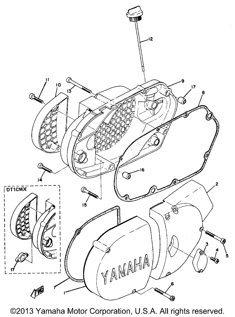 Crankcase cover