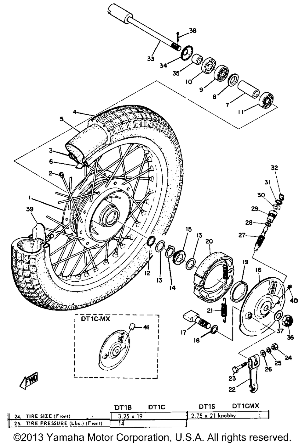 Front wheel