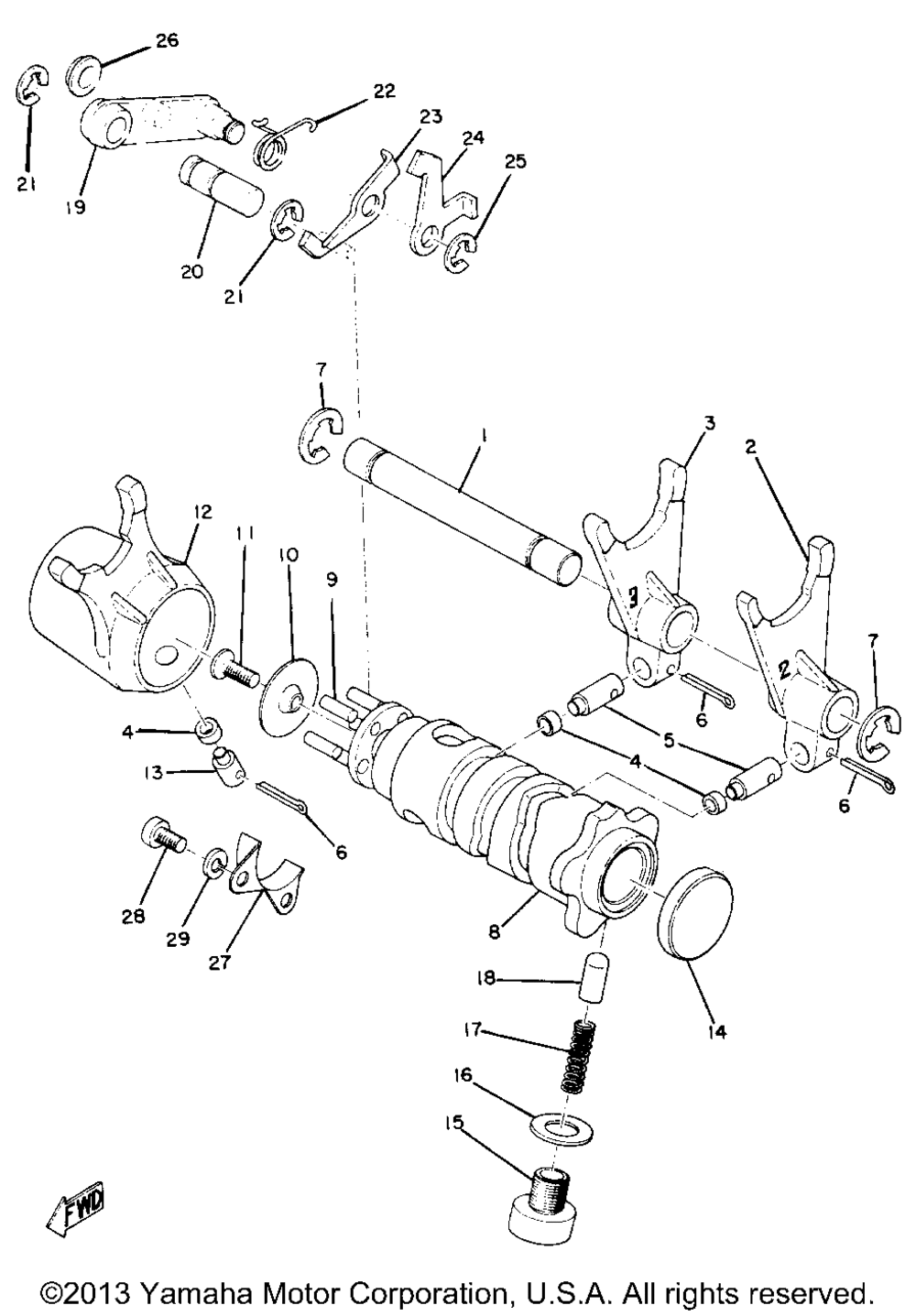 Shifter a