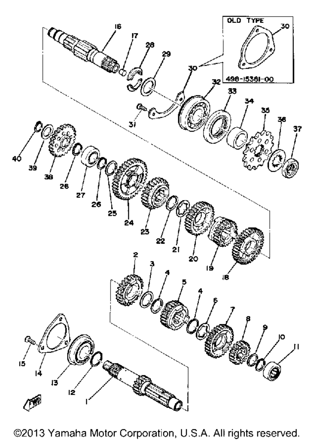 Transmission 250b - c - 400b - c