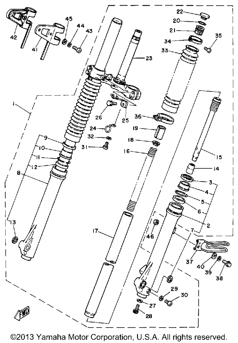 Front fork