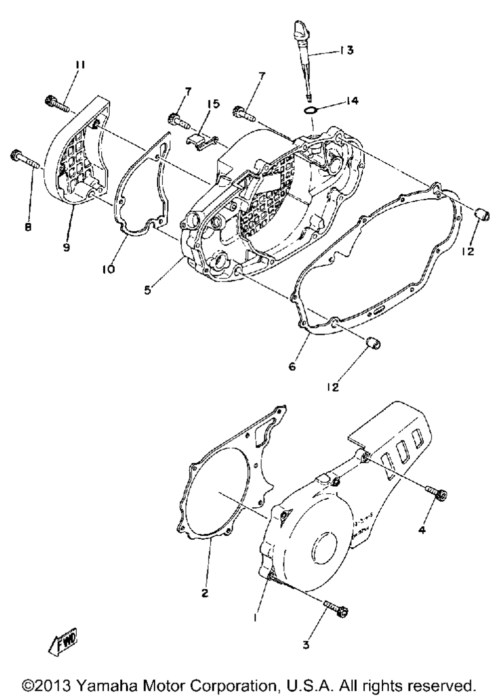 Crankcase cover