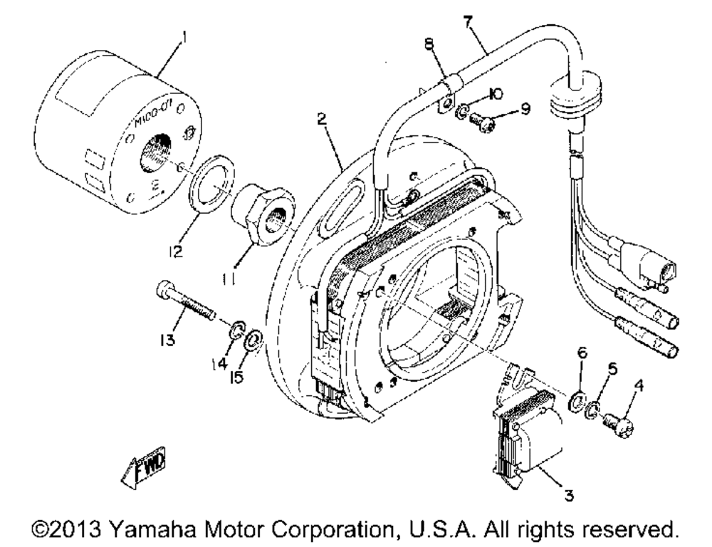 C-d-i magneto assembly