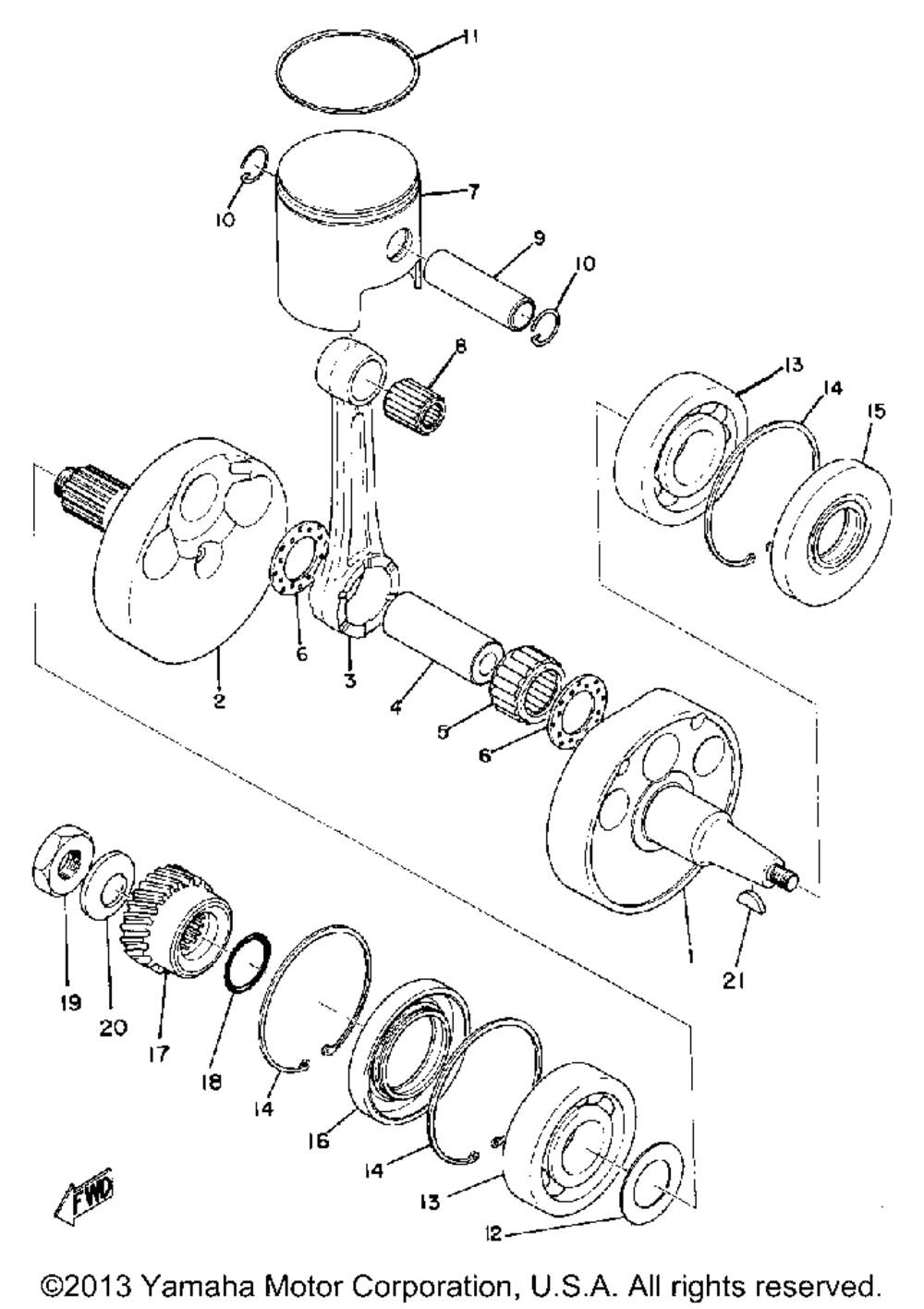 Crank - piston