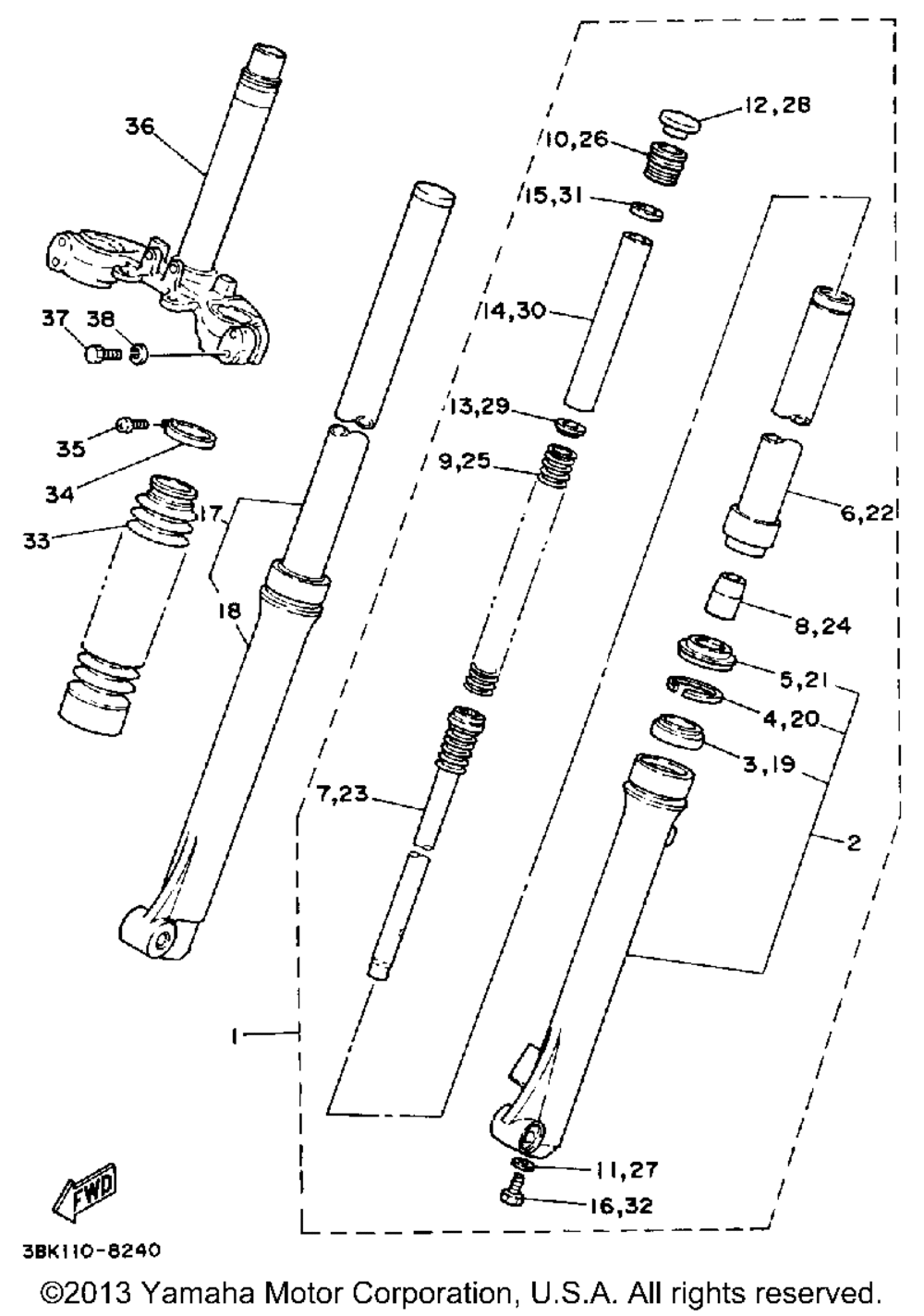 Front fork