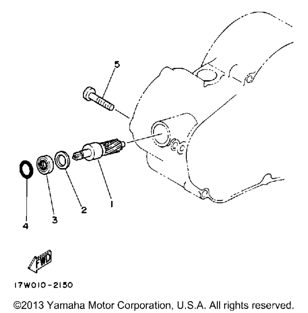 Tachometer gear