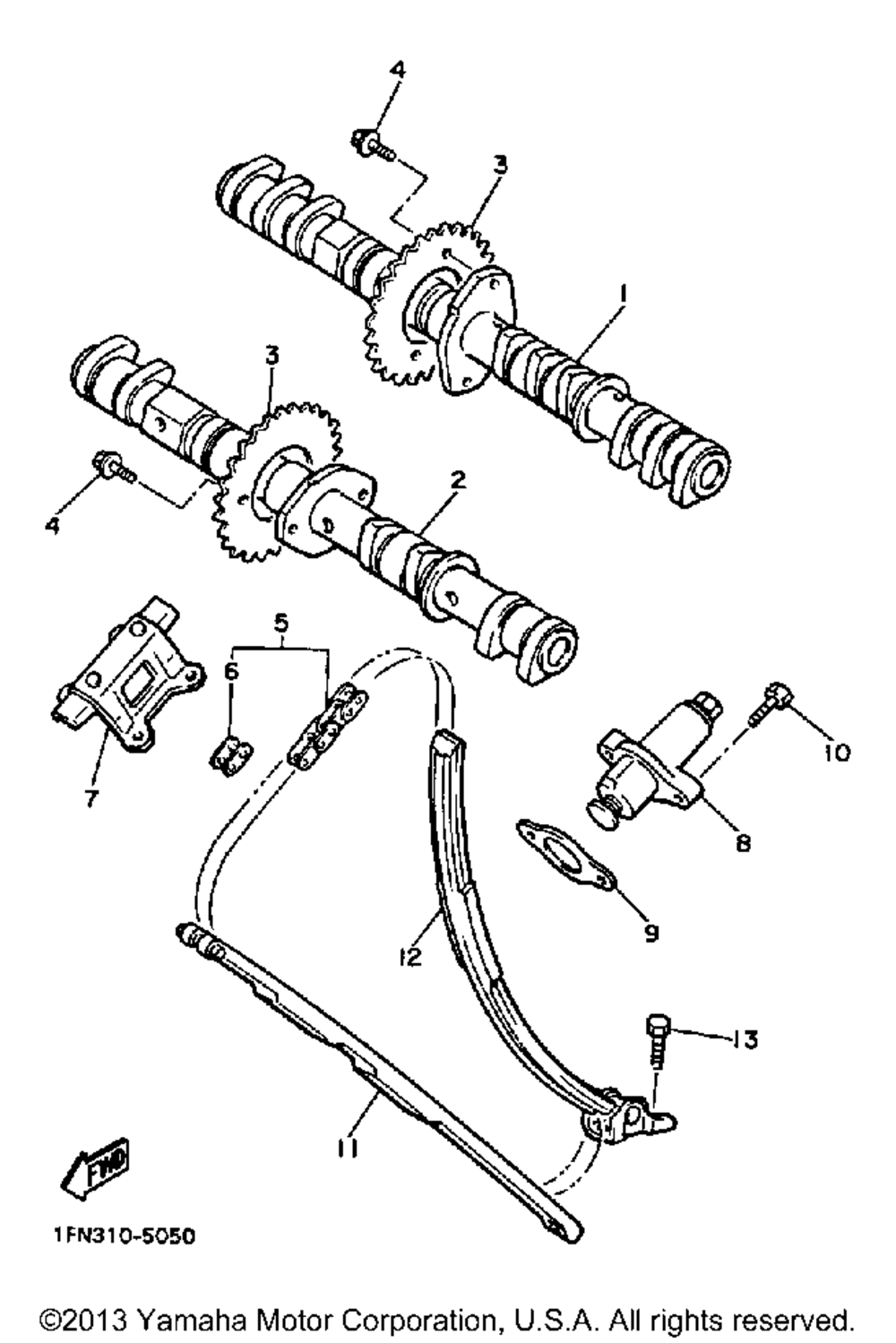 Camshaft chain