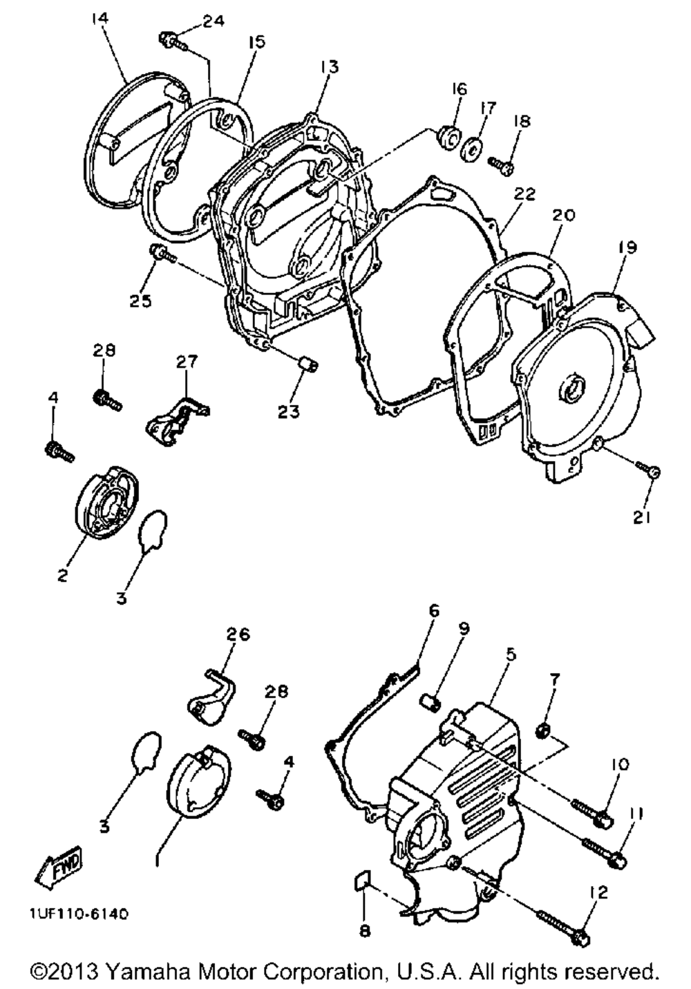 Crankcase cover