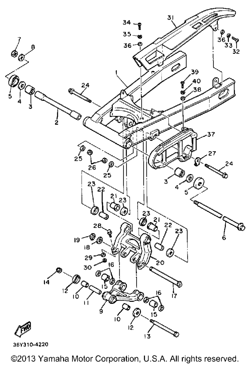 Swing arm