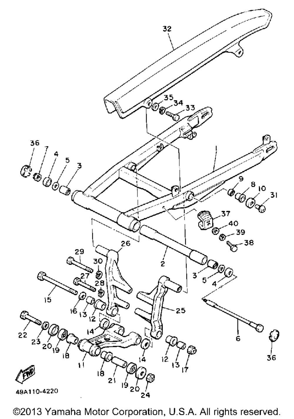 Swing arm