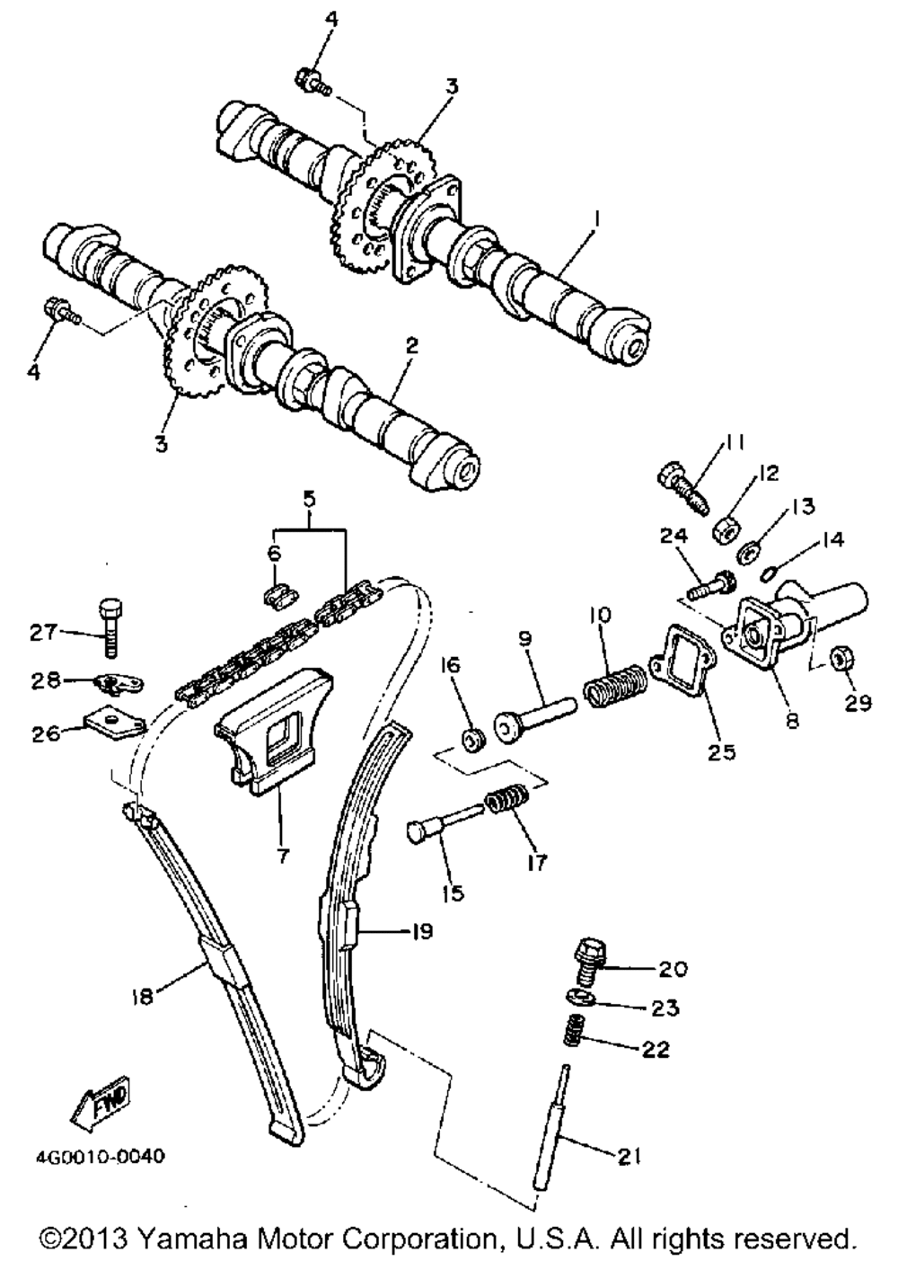 Camshaft chain