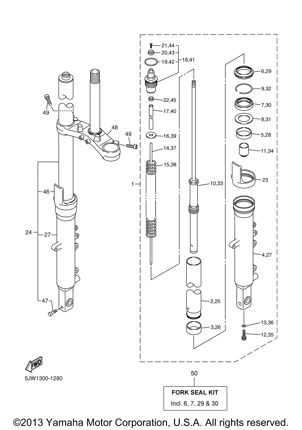 Front fork