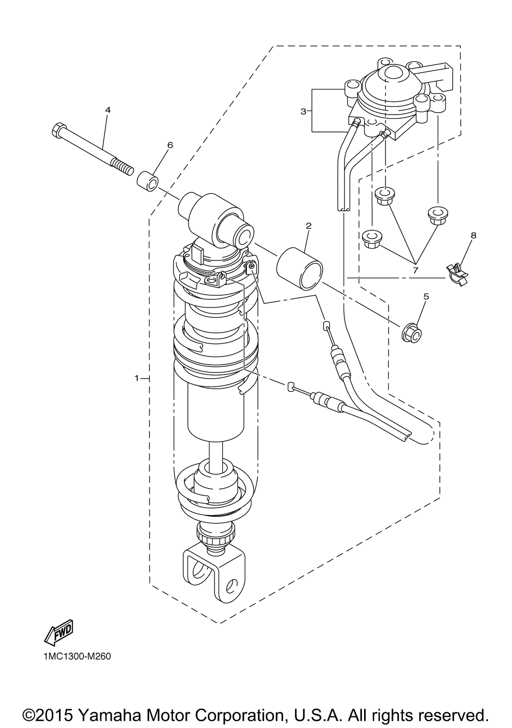 Rear suspension