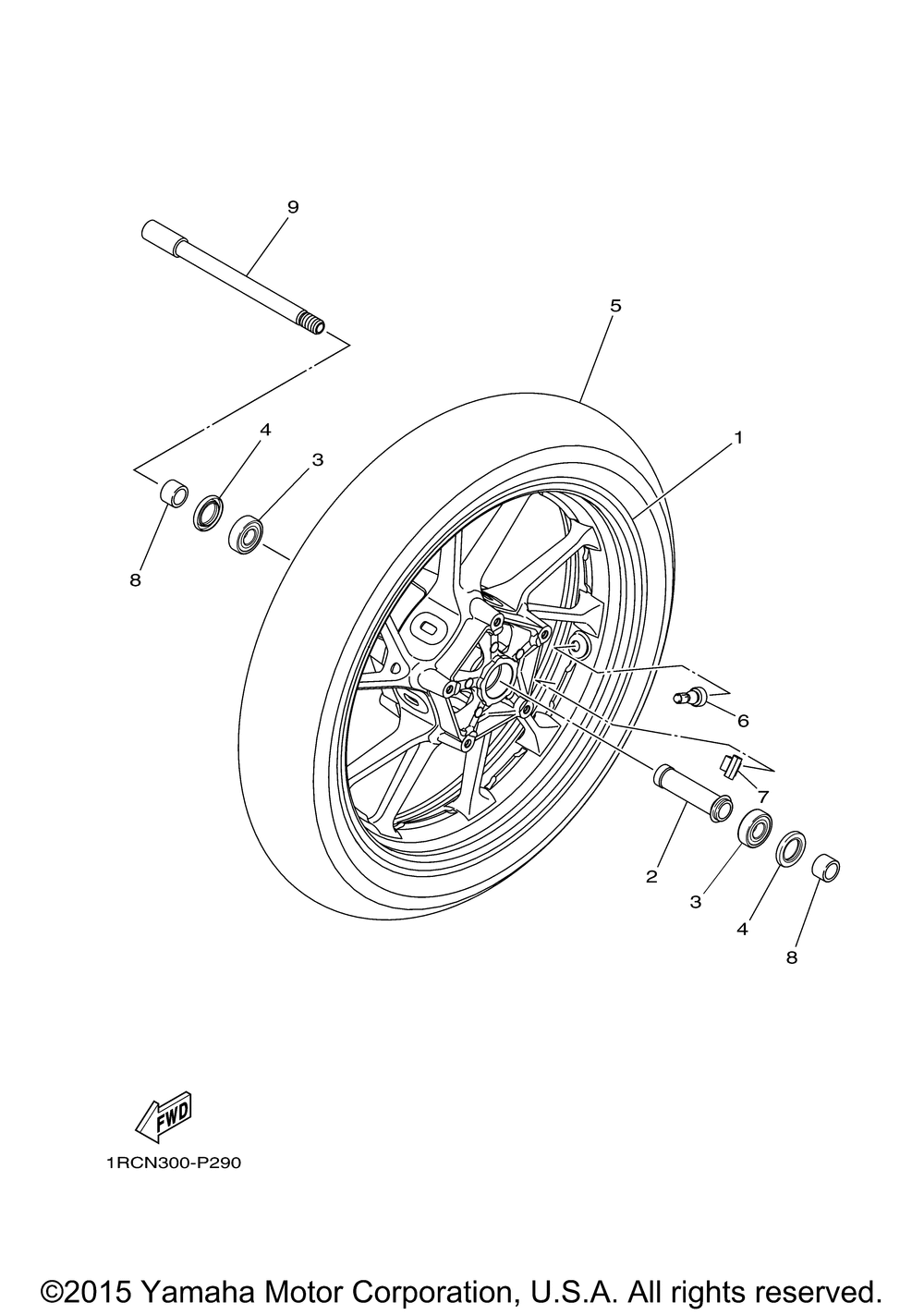 Front wheel