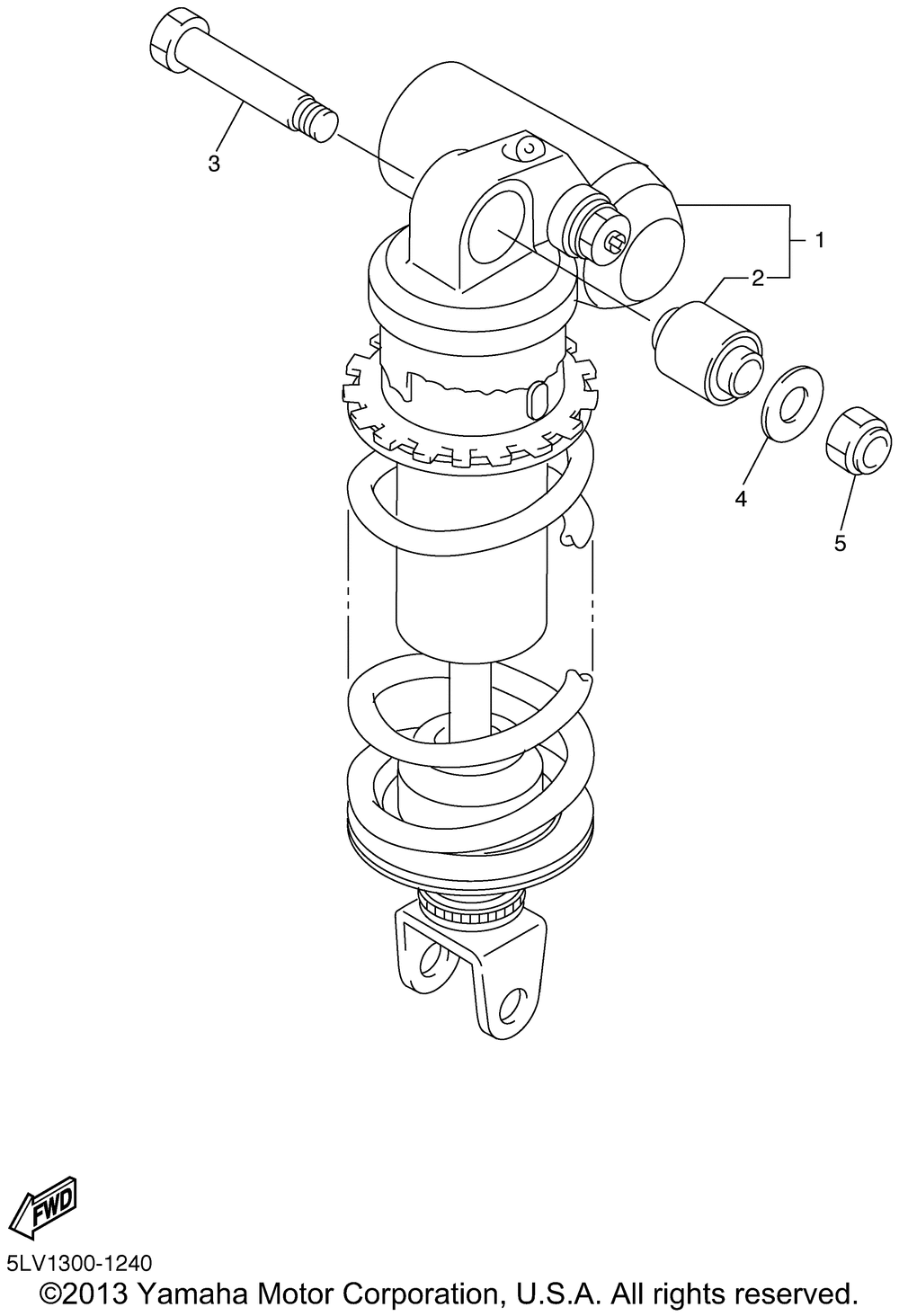 Rear suspension