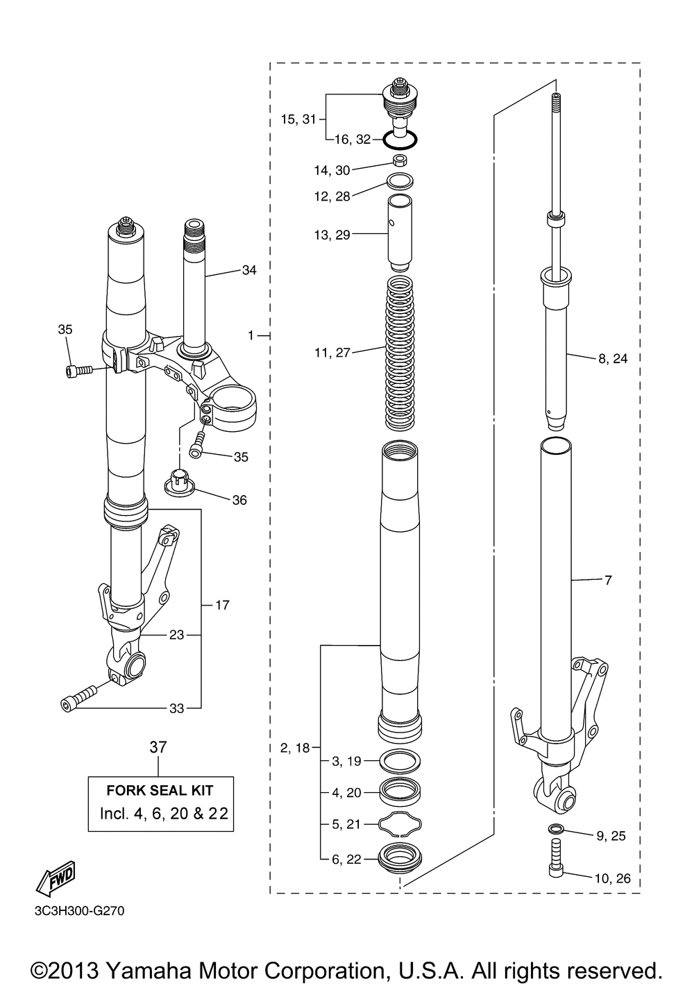 Front fork