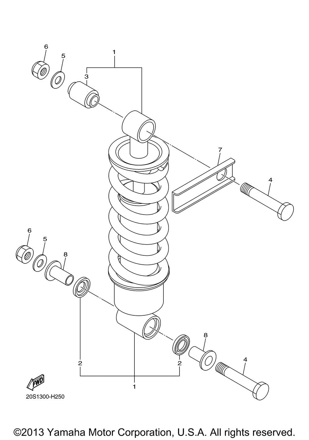 Rear suspension