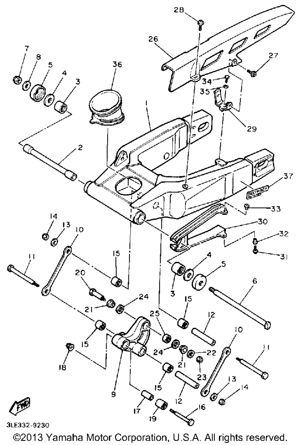 Swing arm