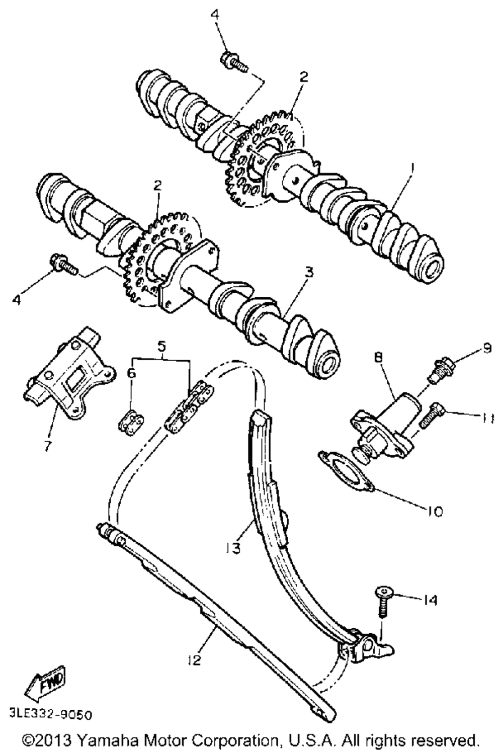 Camshaft chain