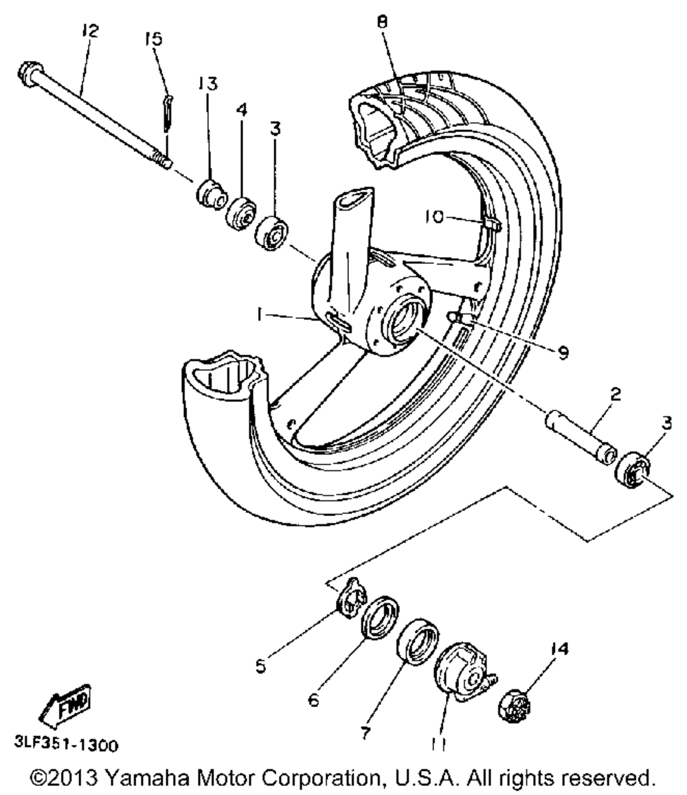 Front wheel