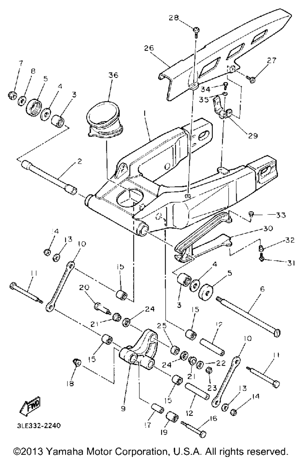 Swing arm