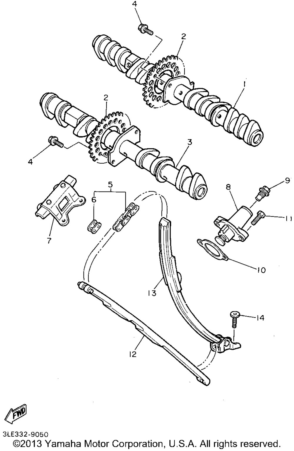 Camshaft chain